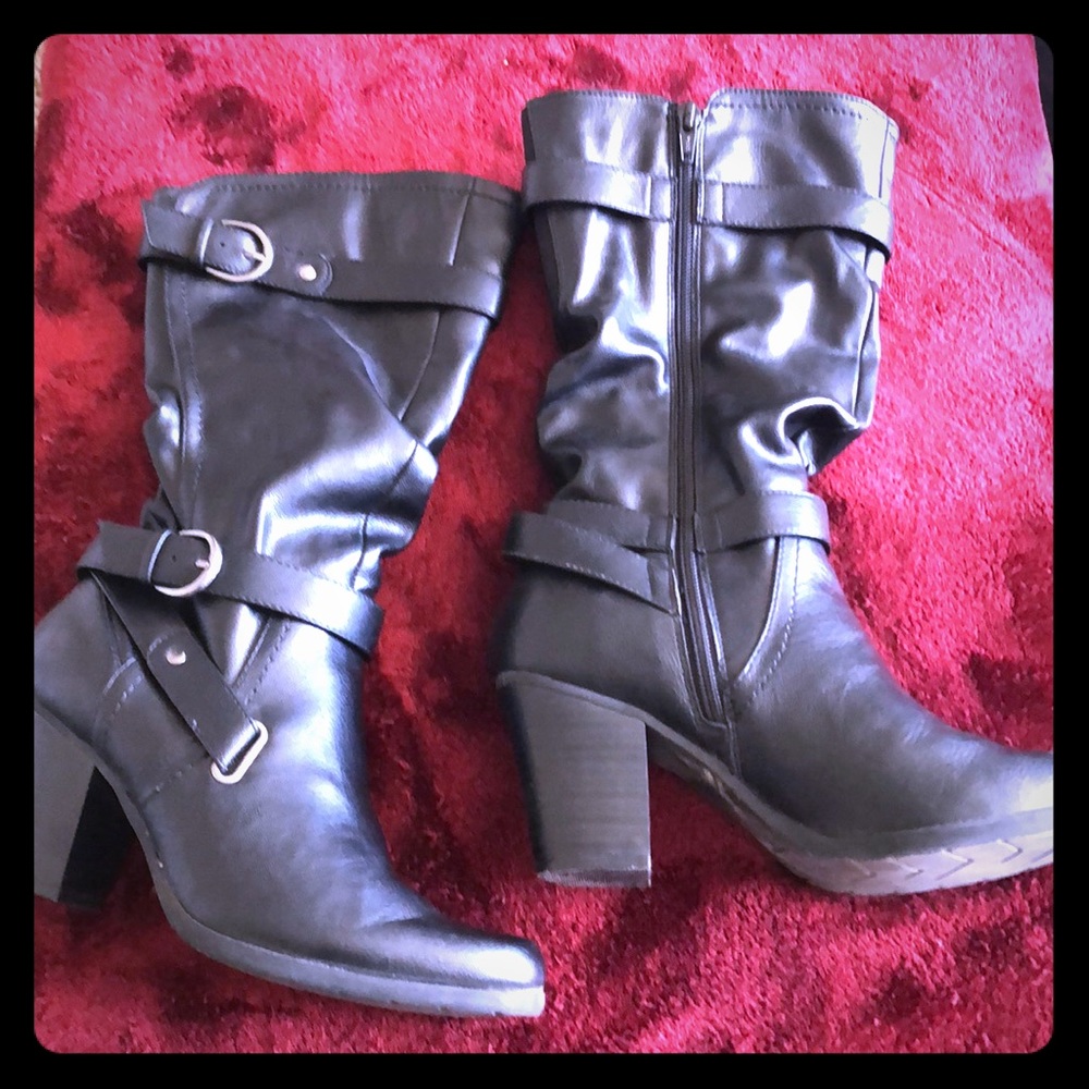 Knee high boots